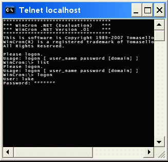 WinCron .NET Screenshot